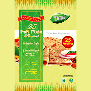 Puff Plain Paratha